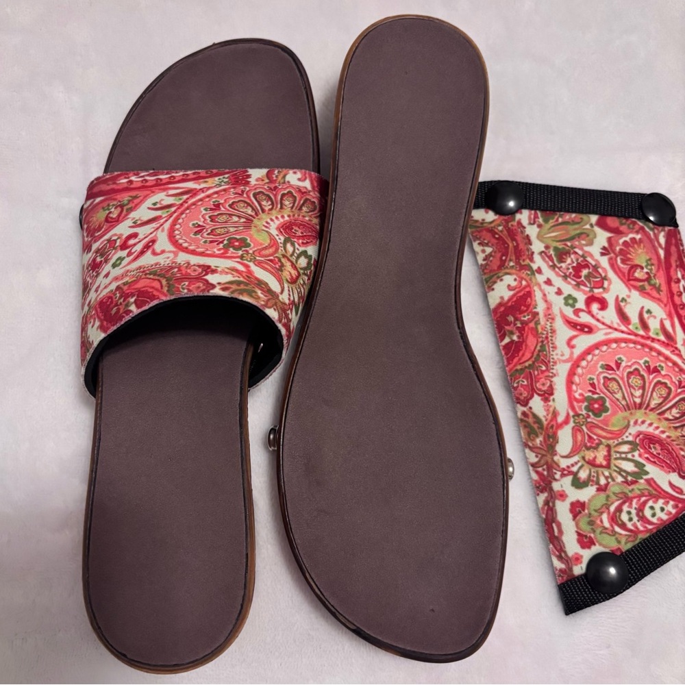 Onesole Corky Leisure Soft Step Wedge Sandals--EUC--6 - Picture 5 of 14